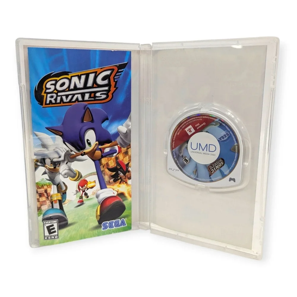 Sonic Rivals Sony PSP Greatest Hits SEGA 2006 CIB Complete with Manual UMD Disc
